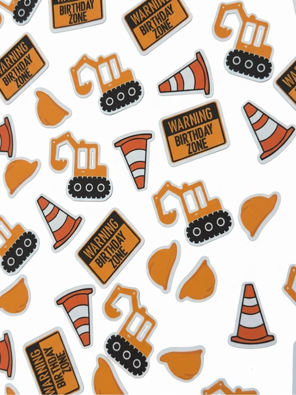 Construction Birthday Confetti | 100 Pc Builder Party Table Scatter | Hard Hat